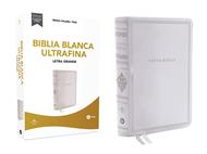 RVR 1960 Biblia para Ceremonias Ultrafina Letra Grande (Imitación Piel,  Blanca)