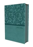 RVR 1960 Biblia Tierra Santa Letra Grande (Ultrafina, turquesa, zíper)