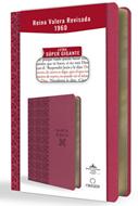 RVR 1960 Biblia Letra Súper Gigante (Símil Piel, Fucsia Rosada)