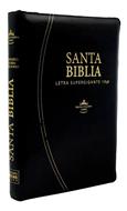 Biblia/RVR086cLSGIZTI/Letra Super Gigante 19pt./Negro (Imitación piel con Cierre) [Biblia]