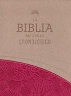 Biblia RVR60 En Orden Cronológico Simi Piel Rosa (Simi Piel) [Biblia de Estudio]