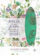 Biblia De Una Joven Conforme al Corazón de Dios (Simi Piel) [Biblia para Mujer]