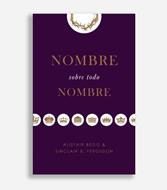 Nombre sobre Todo Nombre (Rústica)