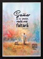 El Señor es mi Pastor – cuadro (Enmarcado)