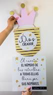 Cuadro Juego Decorativo (Madera, 3 piezas)