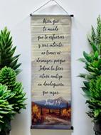 Pergamino Juan 1:9 (Lienzo)