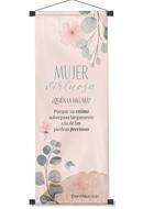 Pergamino: Mujer Virtuosa ¿Quién la hallará? (Lona)