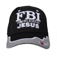 Gorra de Tela FBI JESUS (Tela acrílica)