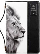 Biblia RVR60c Exquisita/ Leon Juda Manija Iman (Tapa dura con zipper) [Biblia Compacta]
