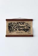 Pergamino de Pared Pequeño (Cuero Sintético)