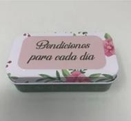Caja De Promesas Bendiciones Para Cada Día (Metálico)