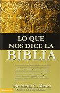 Lo Que Nos Dice La Bíblia (Rústica)