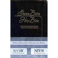 Biblia Bilingue Imitación Piel Negro (Símil Piel) [Biblia]