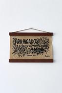 Pergamino de Pared Pequeño (Cuero Sintético)