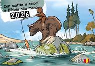 Calendario da colorare per bambini 2026 (Spillato)