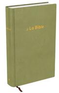 Bible Darby revisée format standard, rigide velours vert olive