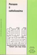 Pensare il cattolicesimo (Studi di Teologia - n° 18) (Brossura)