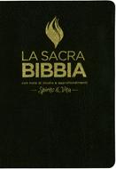 Bibbia da studio Spirito & Vita in Pelle Nera (Pelle)