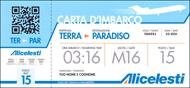 Biglietto aereo - Confezione da 100 opuscoli (Cartoncino)