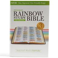 NIV Rainbow Study Bible (Copertina rigida)