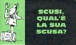 Scusi, qual'è la sua scusa? - 10 opuscoli a fumetti