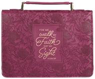 Copribibbia Walk by Faith Rosso rubino (Similpelle)