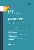 In missione, insieme - Lux Biblica n° 71 (Brossura)