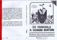 Da fanciulli a uomini maturi - vol. 4 Manuale Insegnante (Spillato)