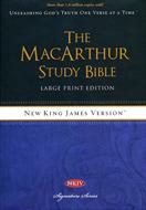 NKJV MacArthur Study Bible Large Print Edition (Copertina rigida)
