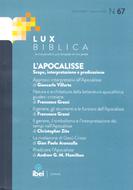 L'Apocalisse Lux Biblica - n° 67 (Brossura)