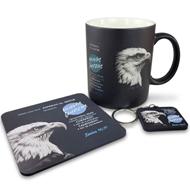 Pack Taza + Llavero + Portavasos - Nuevas fuerzas (Cerámica)