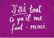 J'ai tout ce qu'il me faut