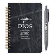 Pack Libreta con Bolígrafo - Hombre de Dios (Rústica)