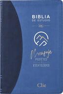 RVR Mensaje Profético y Escatológico con Índice (Imitación Piel) [Biblia de Estudio]