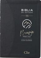 RVR Mensaje Profético y Escatológico con Índice (Imitación Piel) [Biblia de Estudio]