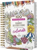100 Devocionales de Harriett Beecher Stowe con Ilustraciones para Colorear (Tapa Dura)
