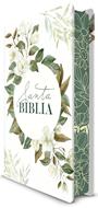 RVR 1960 Biblia Letra Grande - Flores Blancas (Tapa Dura)