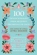 100 Devocionales para Mujeres Promesas de Dios con Sopa de Letras (Rústica)