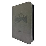 Biblia RVC066LGZ/ PJR Negro Cierre C. Plateado (zipper) [Biblia]