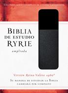 Biblia de Estudio Ryrie Ampliada Duotono Negro (Tapa Suave)