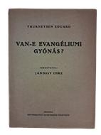 Van-e evangéliumi gyónás (Papír) [Antikvár könyv]