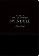 Biblia de Estudio Swindoll NTV  Simil Piel Negro (Tapa Suave)