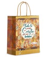 Bolsa de Regalo Grande Todo lo puedo en Cristo (Rústica)