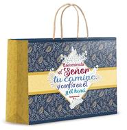 Bolsa Regalo Grande Encomienda al Señor tu camino (Rústica)