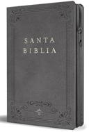 Biblia RVR60 LG Tamaño Manual Simi Piel Gris Cierre Índice (Simi Piel) [Biblia]