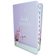 Biblia Rvr60 065Cti Colección Supreme Lila Con Jarrón (Simi Piel) [Biblia]