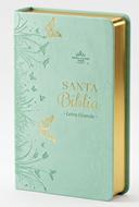 Biblia RVR60 Obsequios Y Premios Turquesa Mariposas (Simi Piel) [Biblia]