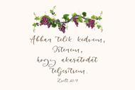 Igés kártya Zsoltárok 40:9