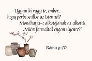 Igés kártya Róma 9:20