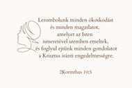 Igés kártya 2Korinthus 10:5